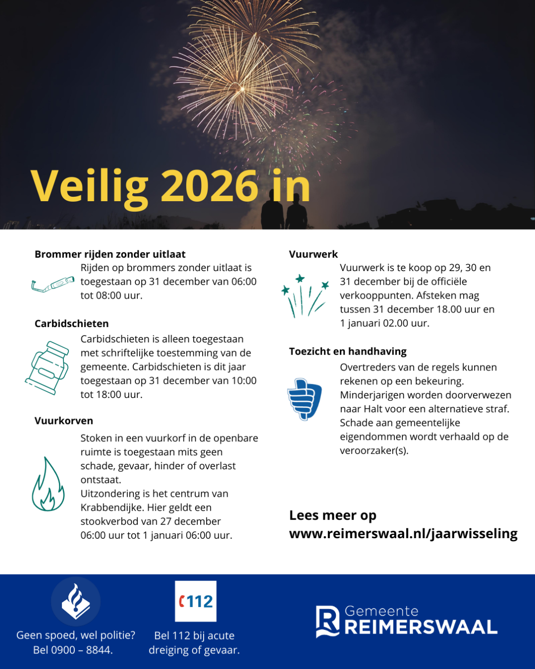 Veilige feestdagen 2025