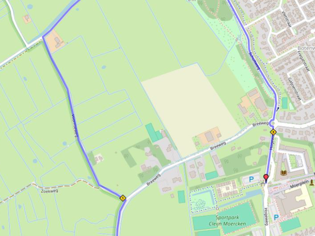 Route Baloise Ladies Tour proloog