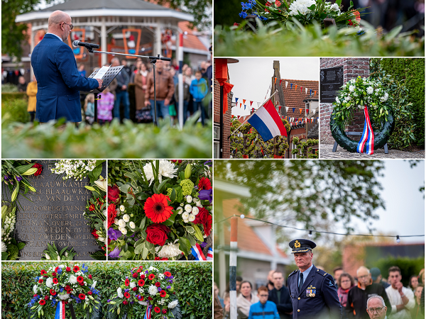 4 mei herdenking Waarde fotocompilatie
